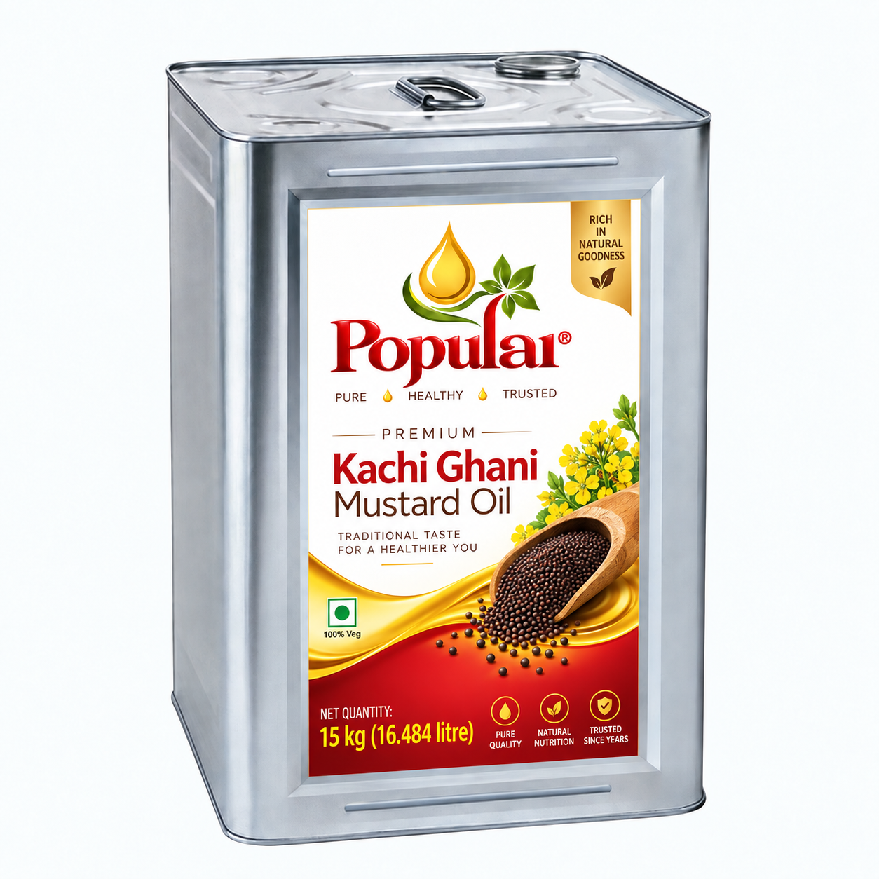 Pure Mustard Oil 15L